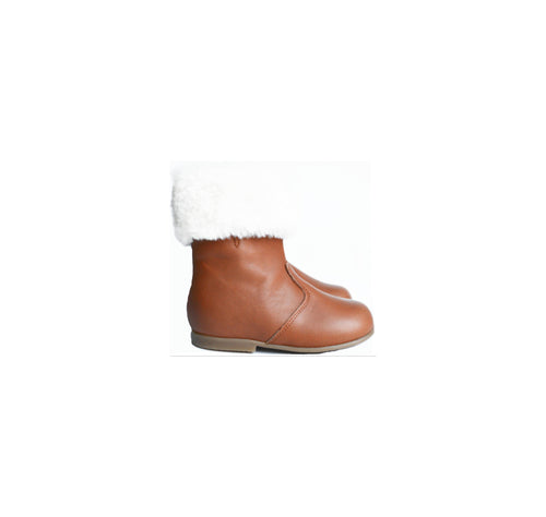 Botines Blandos Amarine - Piel Camel - Niña