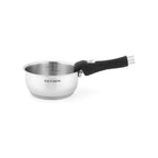 Fauchon - 3 casseruole con manico rimovibile in acciaio inox 18/8, per induzione - 16/18/20 cm - Argento