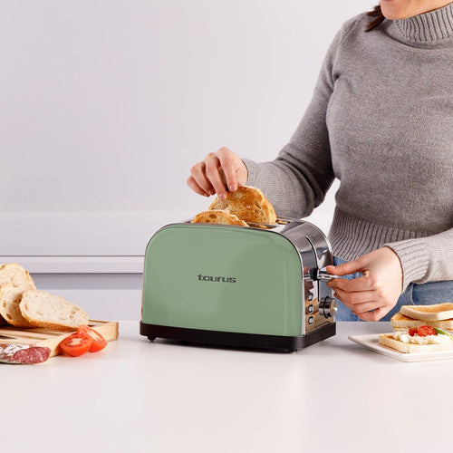 Vintage Ii Olive Toaster - Green