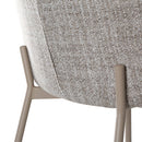 Lot De 2 Chaises En Tissu Beige Chiné - Ambre