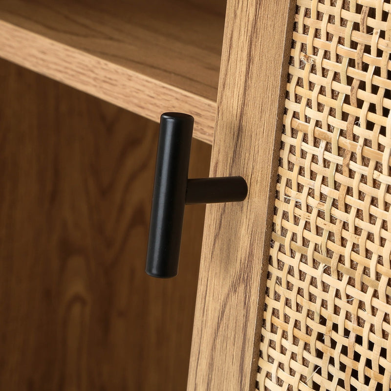 Buffet 2 Portes Avec Cannage En Rotin - Alia