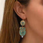 Pendientes Dormilonas Circus - Turquesa