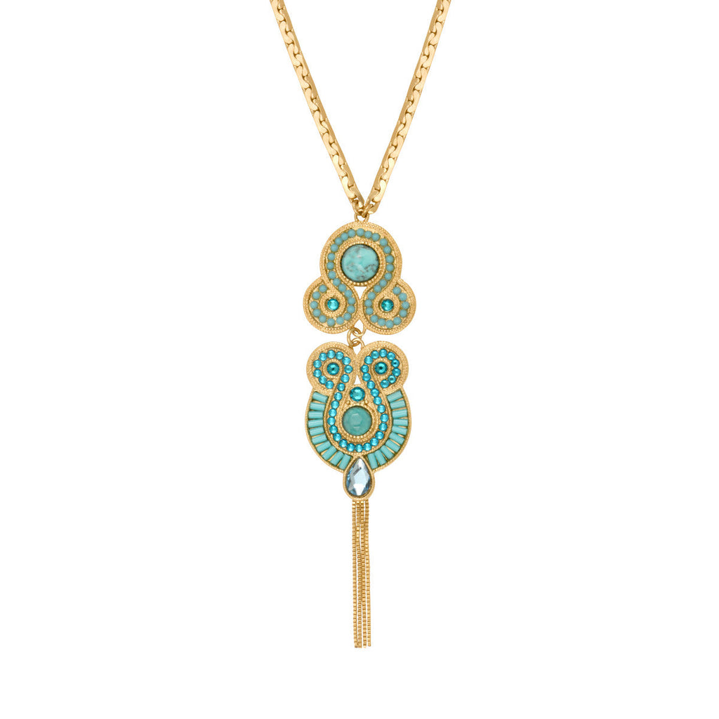 Collar Colgante Circus - Turquesa