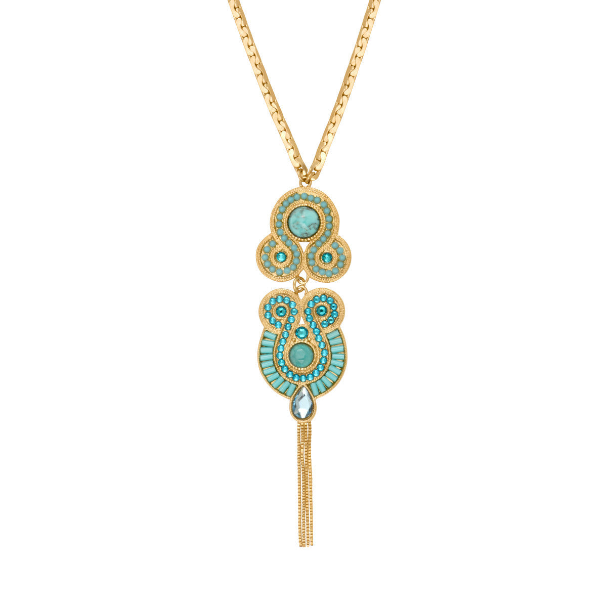 Collar Colgante Circus - Turquesa