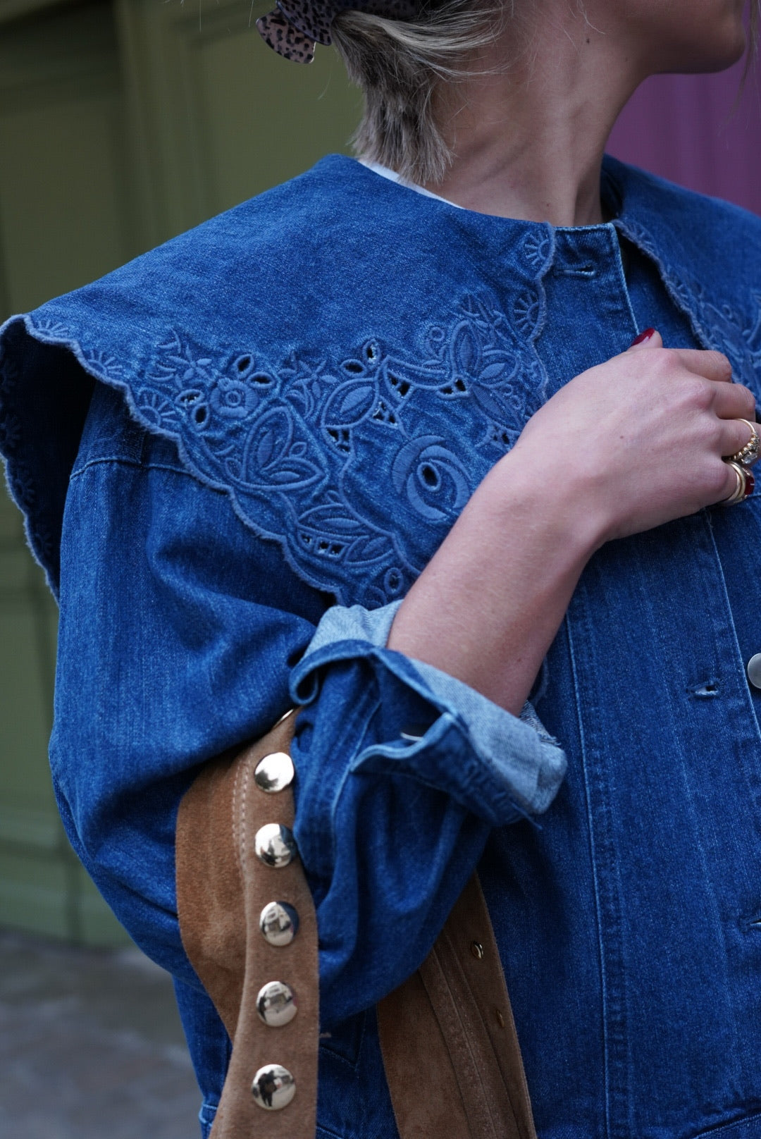 Simone Denim Jacket Blue