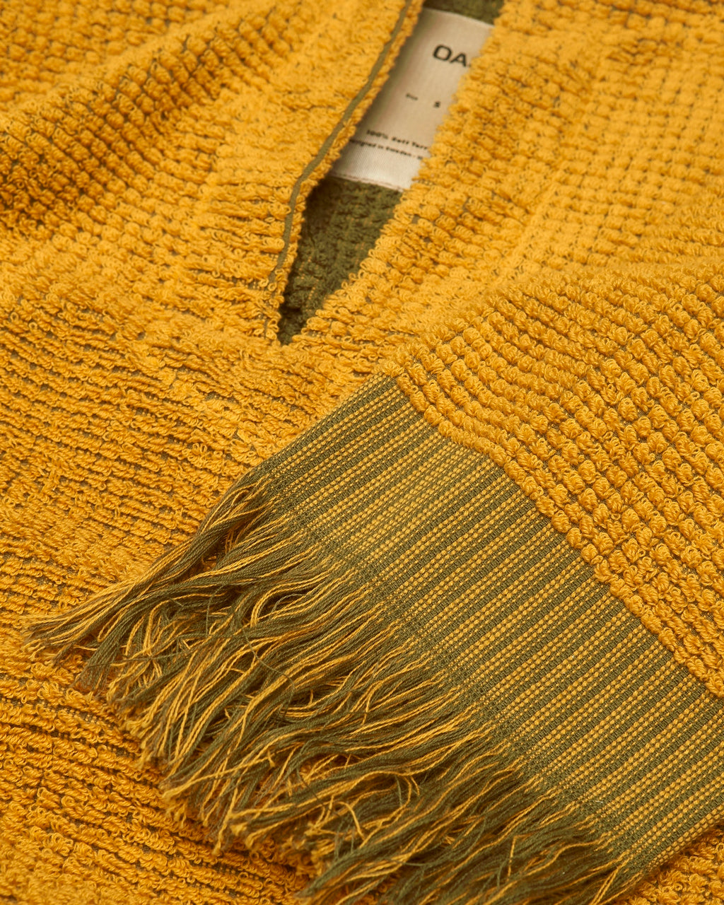 Robe Mustard Odilia Terry - Jaune