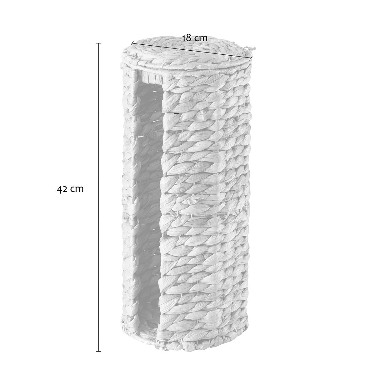 Maya - Rangement Rouleaux Papier Toilette - Jacinthe D'Eau