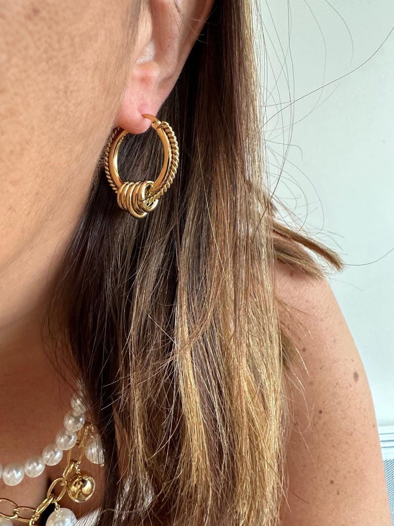 Alvy Earrings - Gold Or Silver