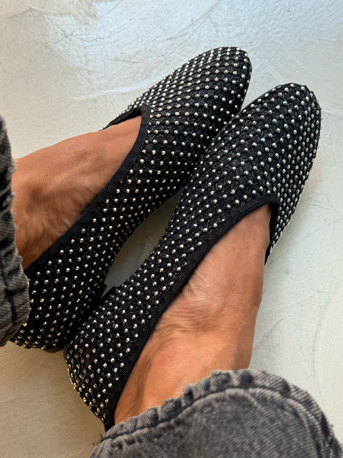 Bailarina Lola Negro Strass