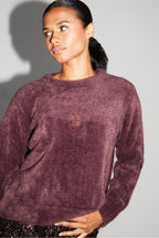 Le Sweatshirt Eddie Broderie Leo Black