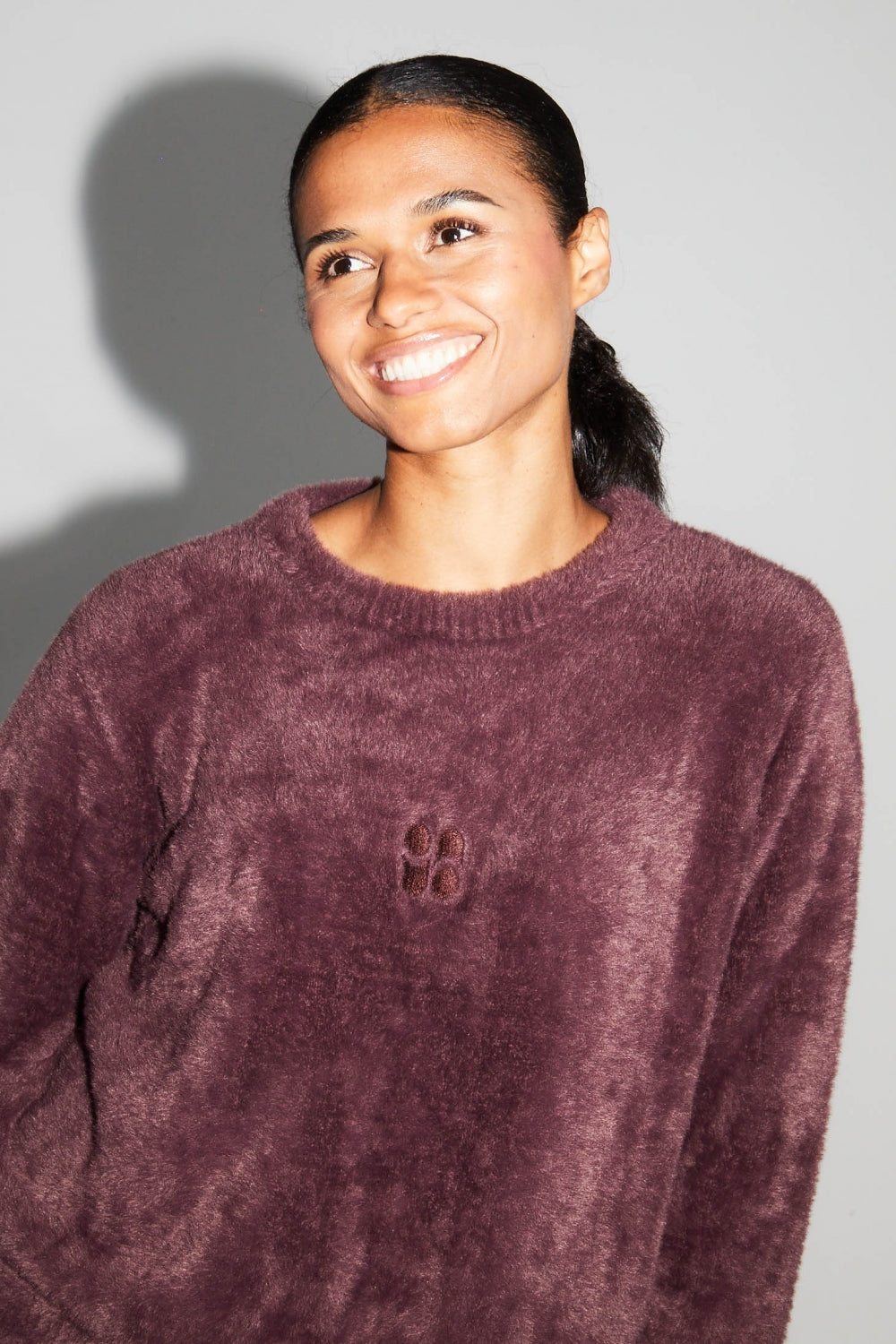 Le Sweatshirt Eddie Broderie Leo Black
