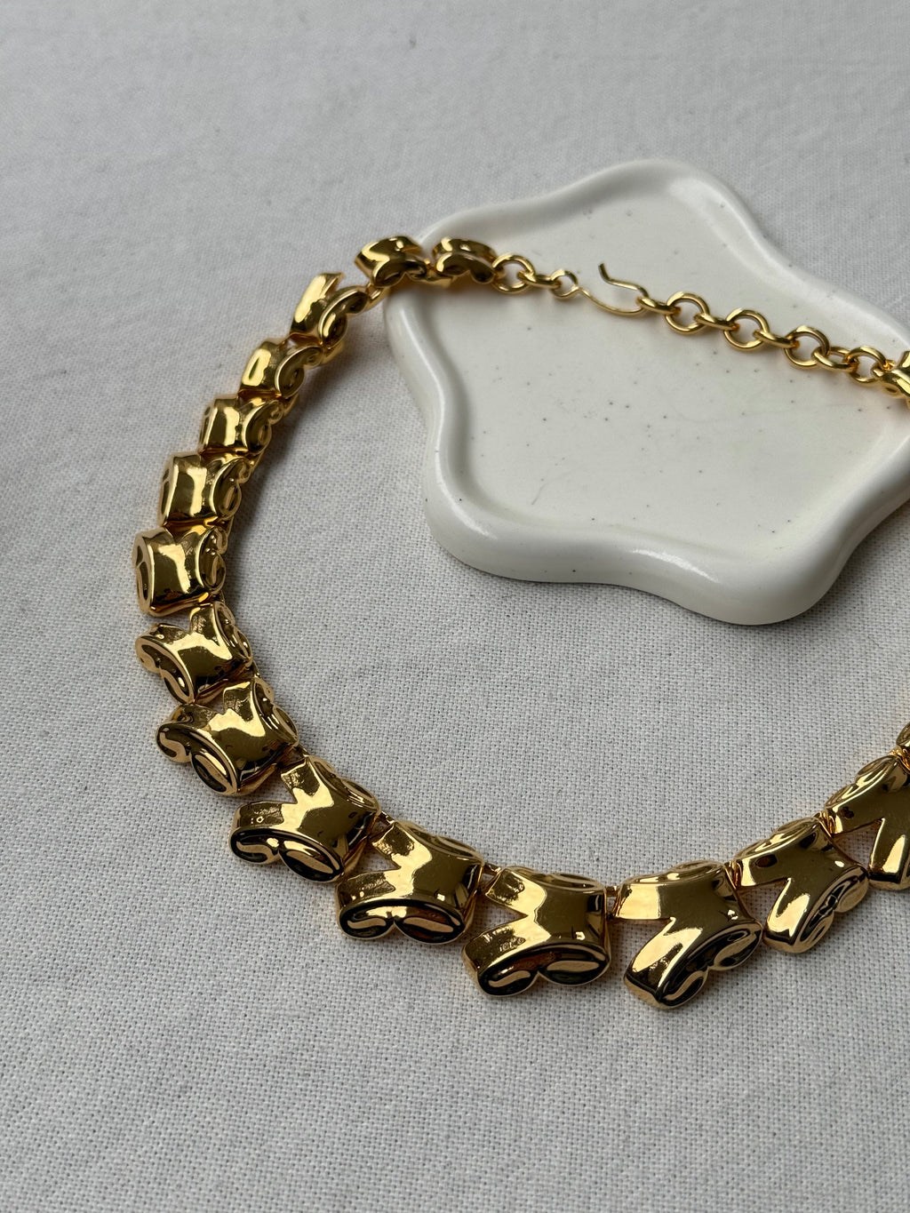 Collar Monet Vintage - Malla Rectangular
