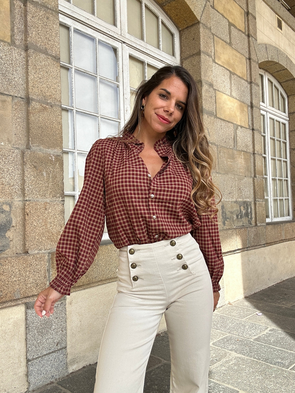 Beige Victorine Jeans