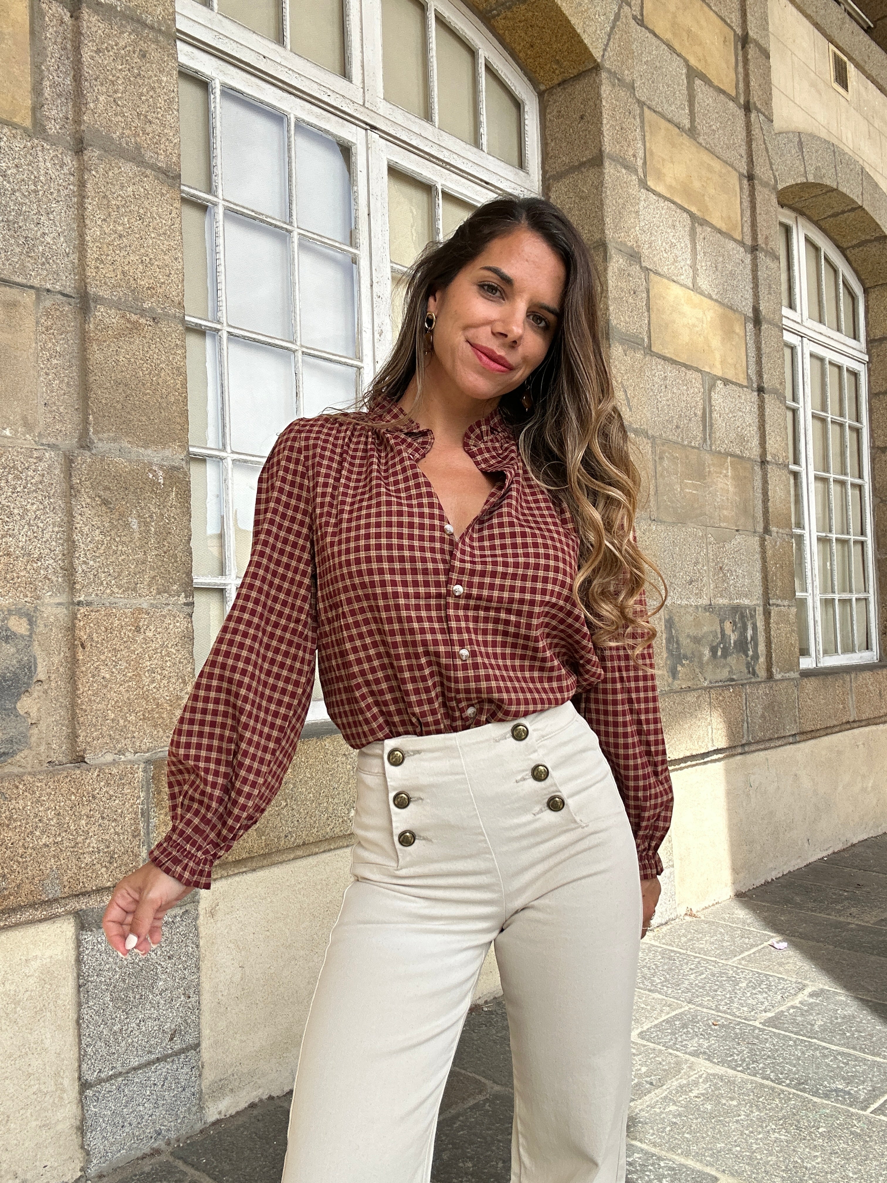 Beige Victorine Jeans