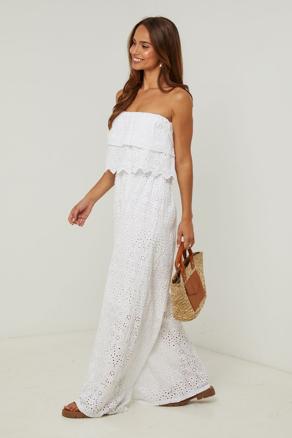 Conjunto de camisa y pantalones cortos - Blanco