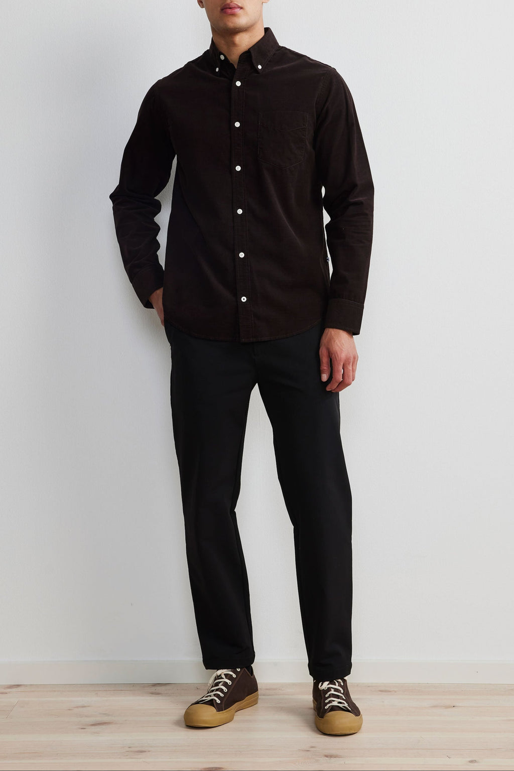 Camisa Levon - Dark Wine