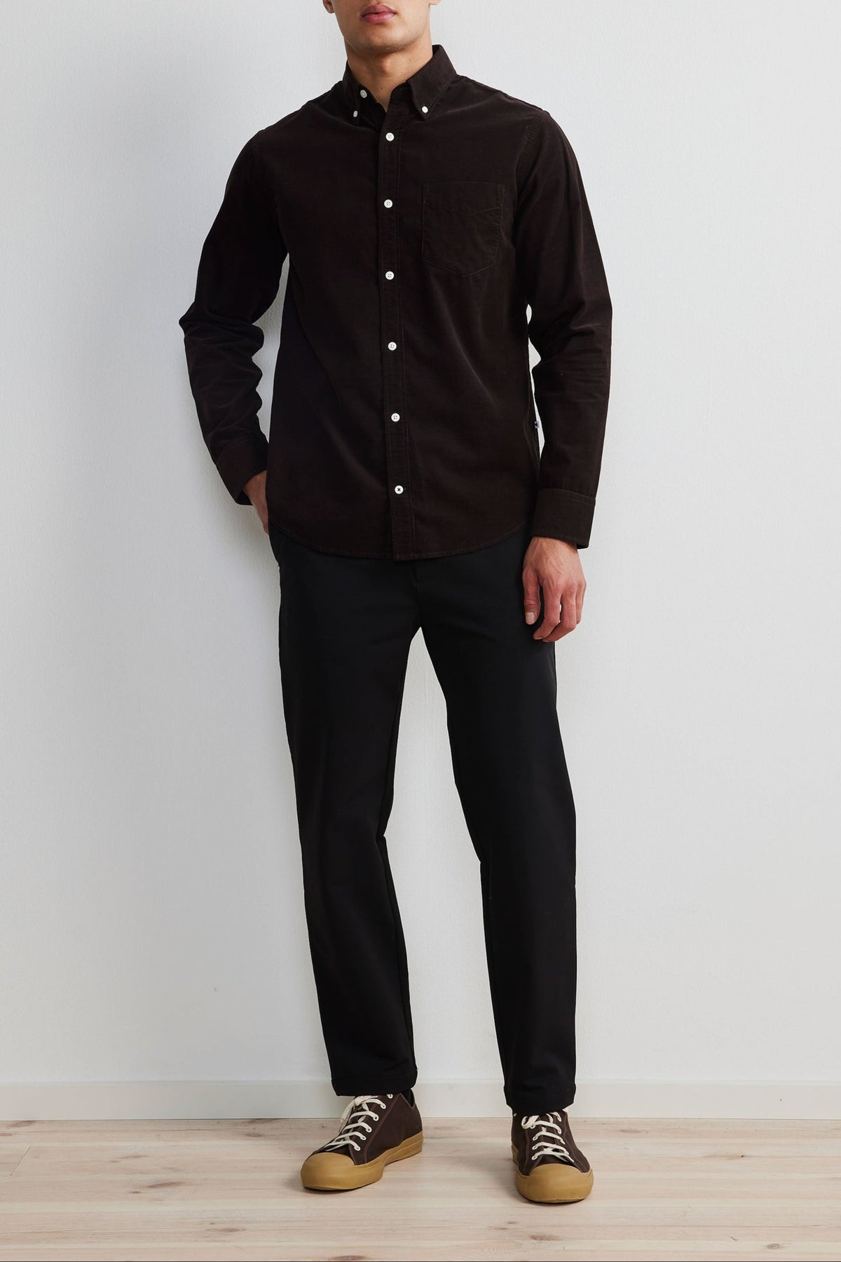 Camisa Levon - Dark Wine