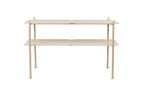 River L - Shelf - Iron - Rice/Beige