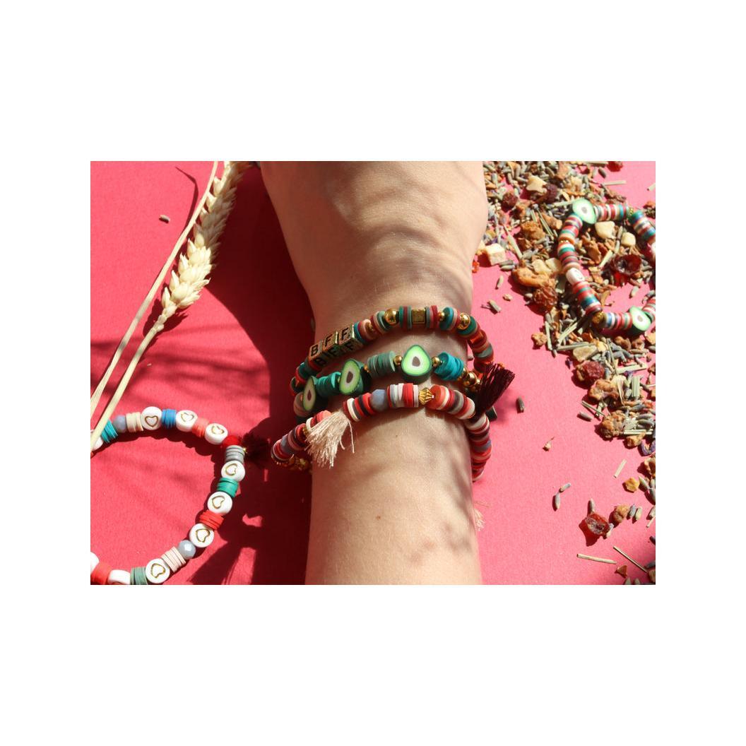 Mix of Heishi Beads and Charms - Dakar
