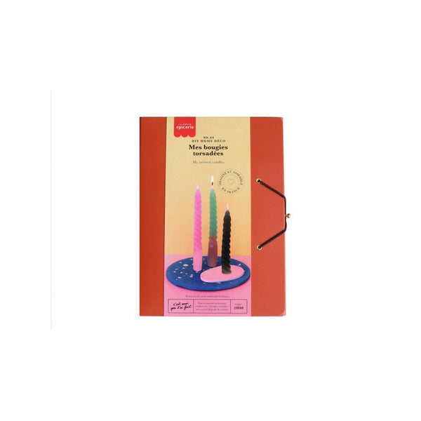 Kit Diy Home Déco - Mes Bougies Torsadées