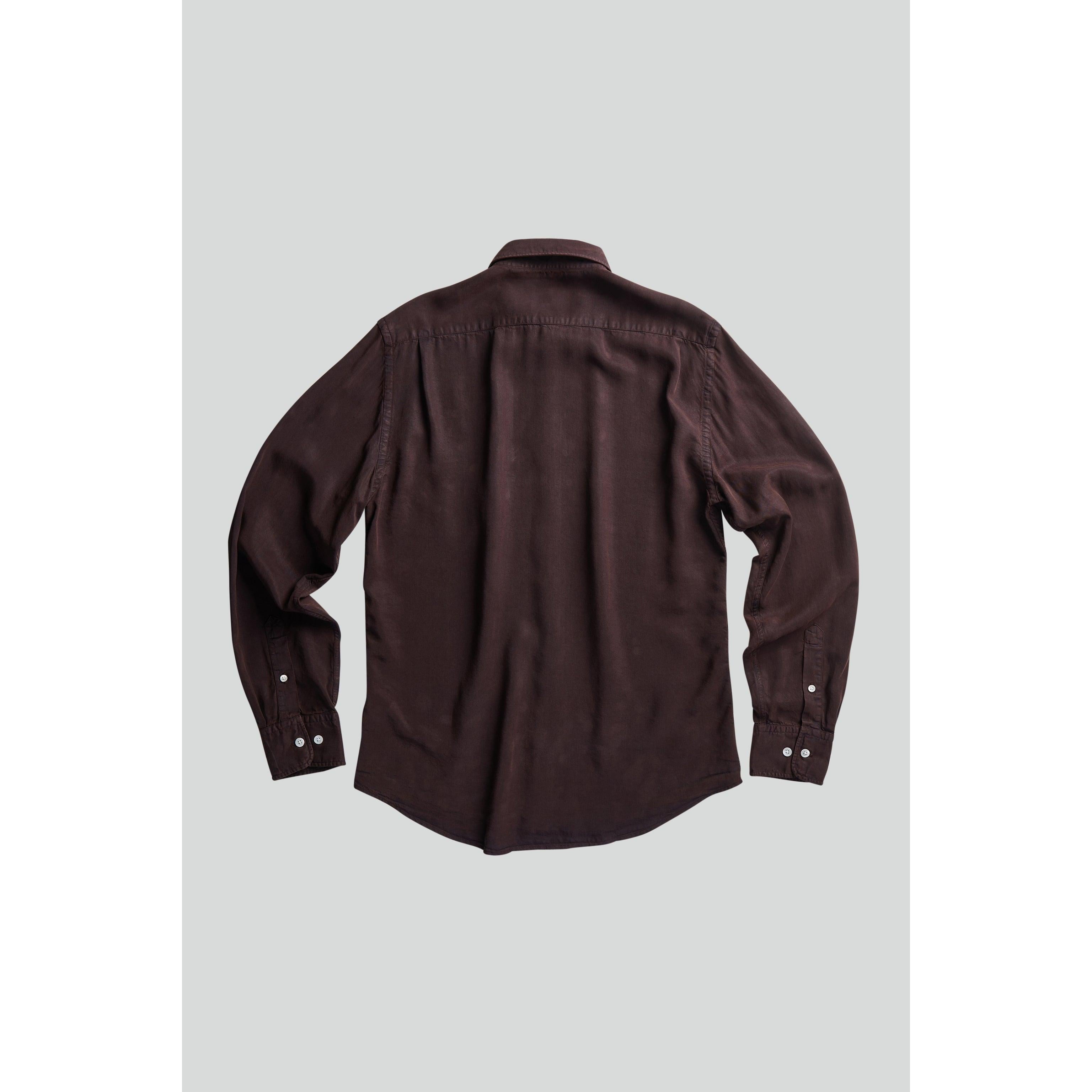 Camisa Manza Slim - Dark Wine