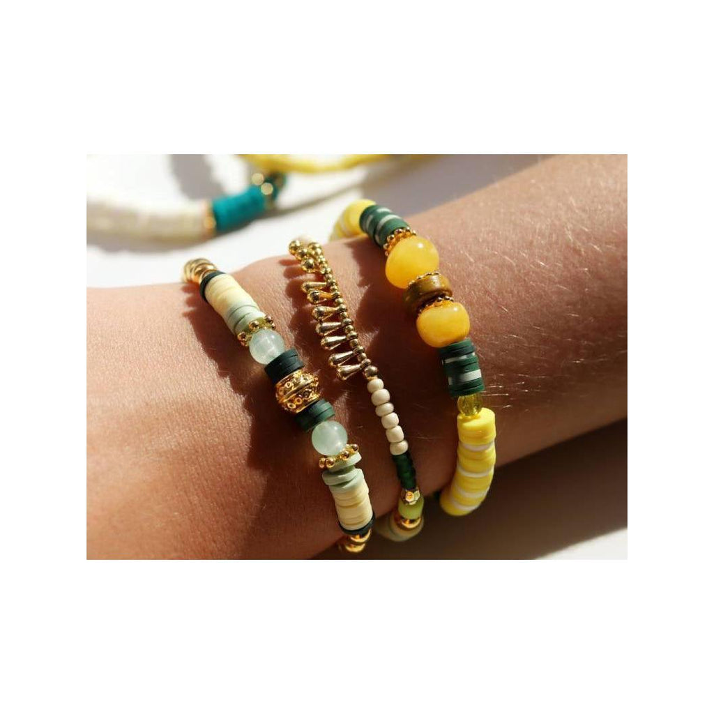 Mix of Heishi Beads and Charms - Syracuse