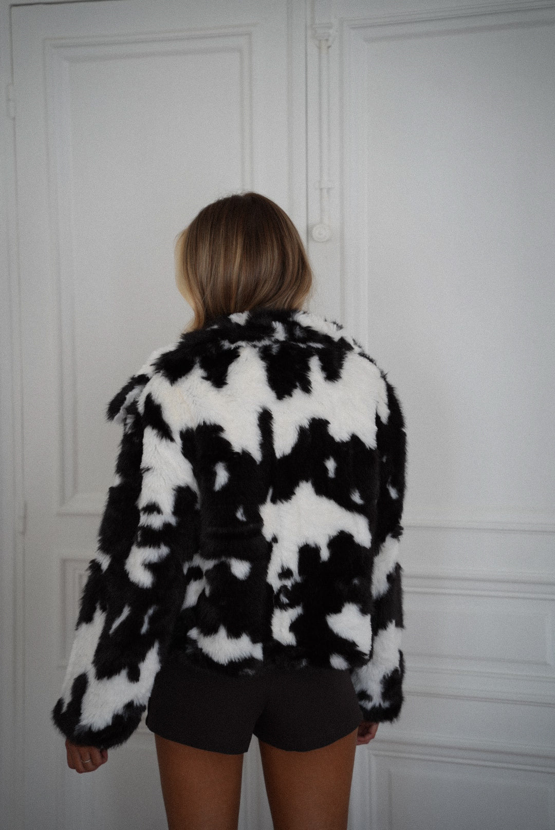 Manteau Fourrure Jaelle - Chocolat