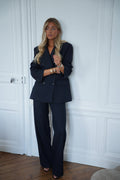 Blazer a Righe Oslo - Navy