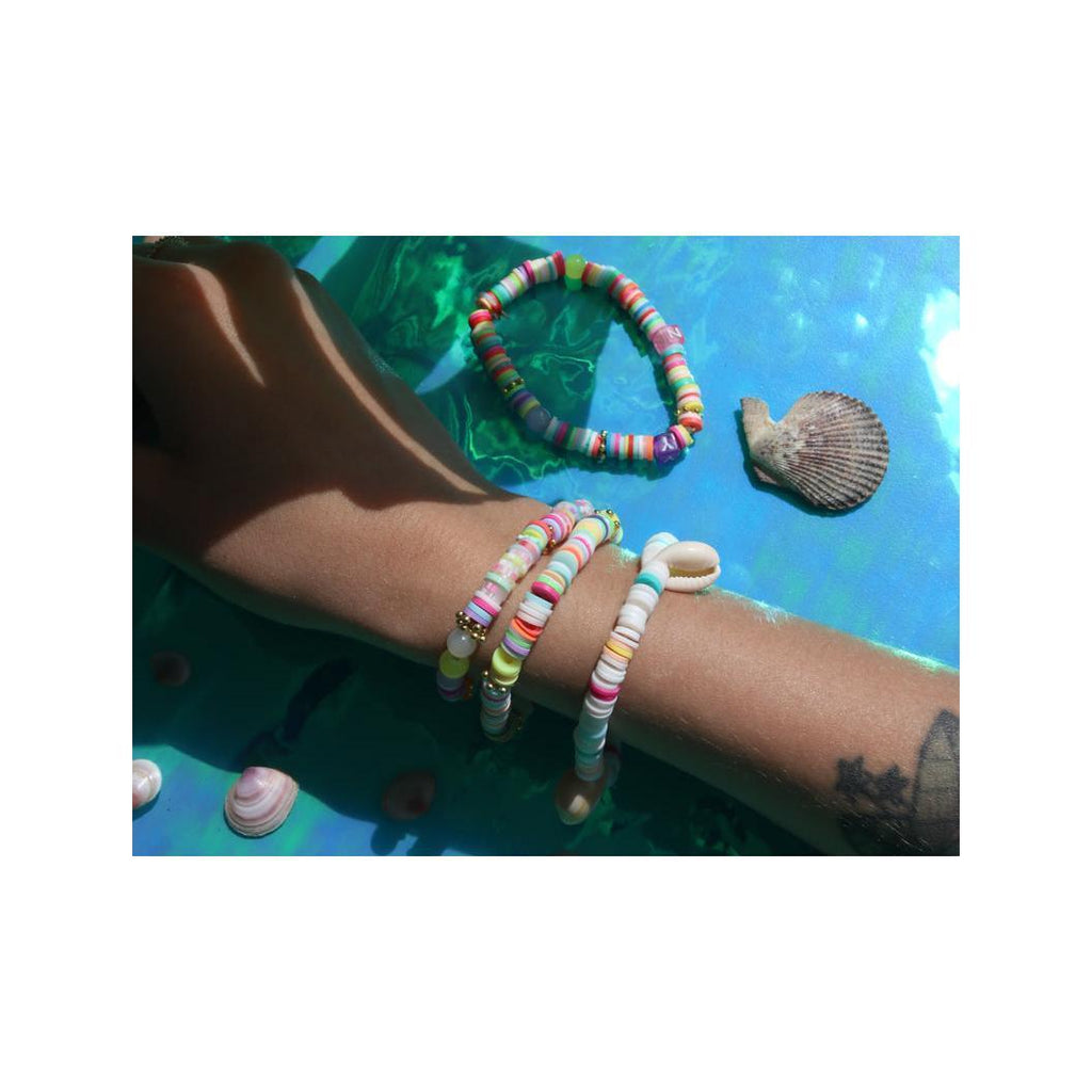 Mix of Heishi Beads and Charms - Miami