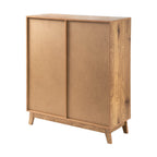 Alia - Buffet Haut 2 Portes/2 Tiroirs - Rotin