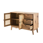 Alia - Buffet 2 Portes/3 Tiroirs - Rotin