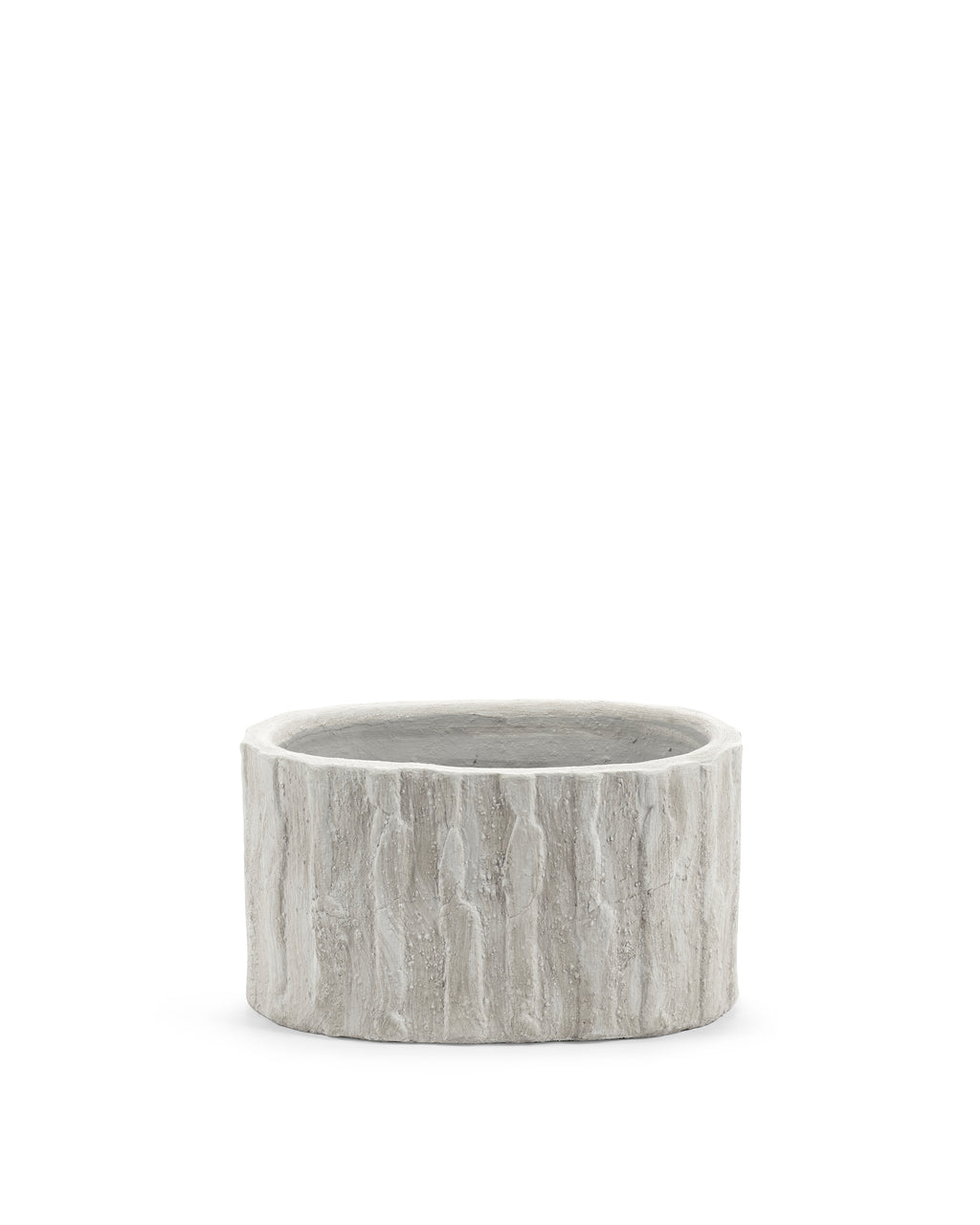Pottery Rift - Jardinière Basse 03 - Grès - Blanc Cassé