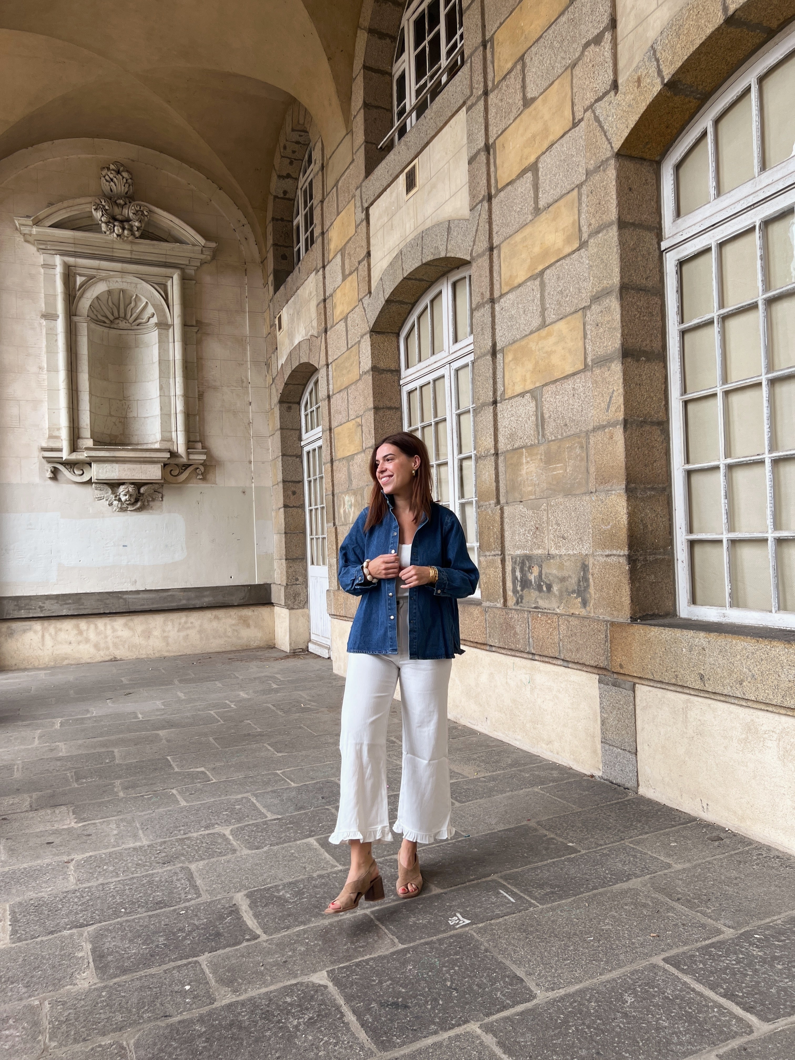 Veste En Jean Céleste