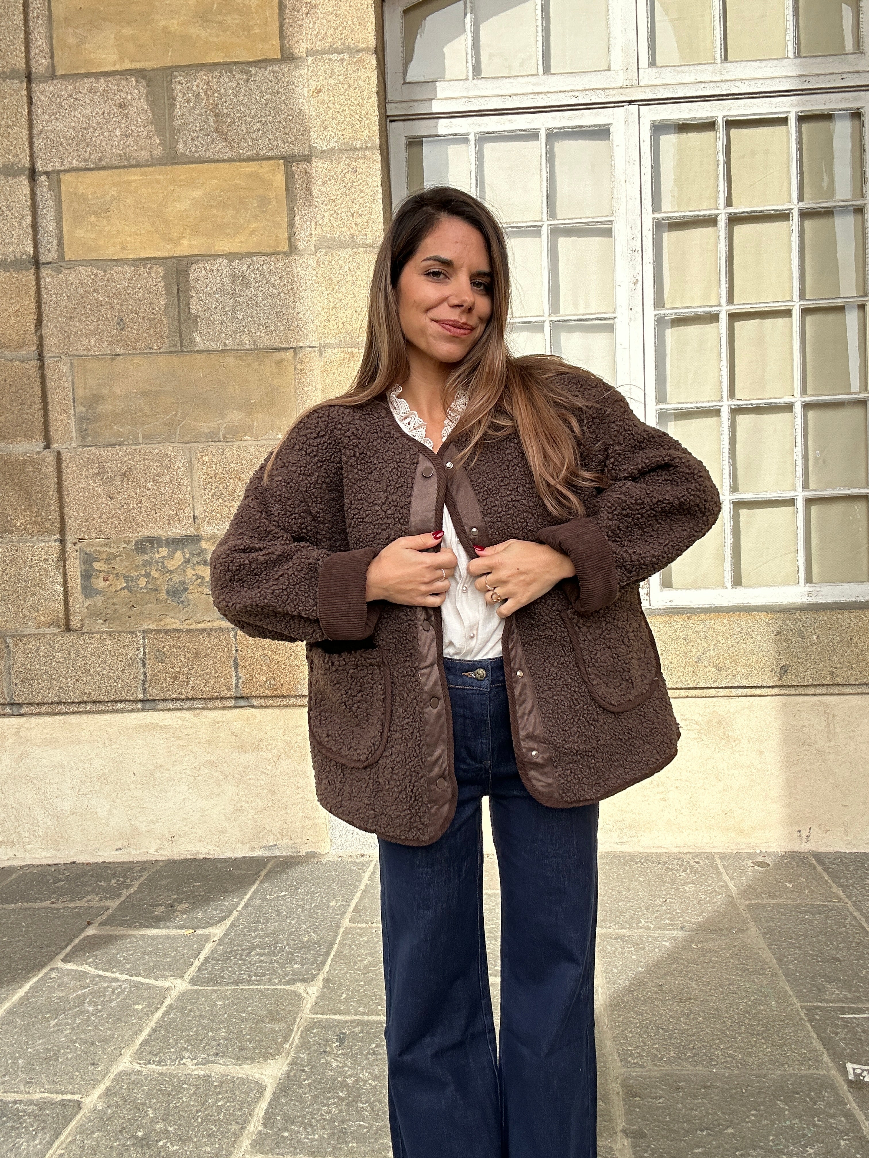 Moumoute Esmée Jacket Brown