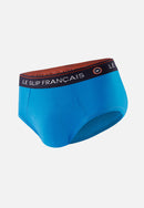 Slip En Coton - Intrépide Bleu Fluo