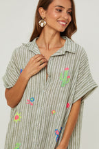 Robe Chemise - Kaki