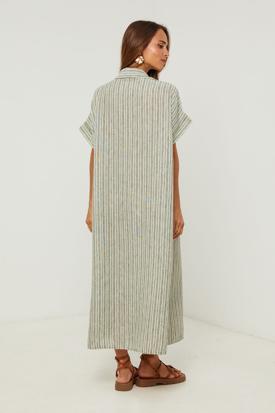Robe Chemise - Kaki