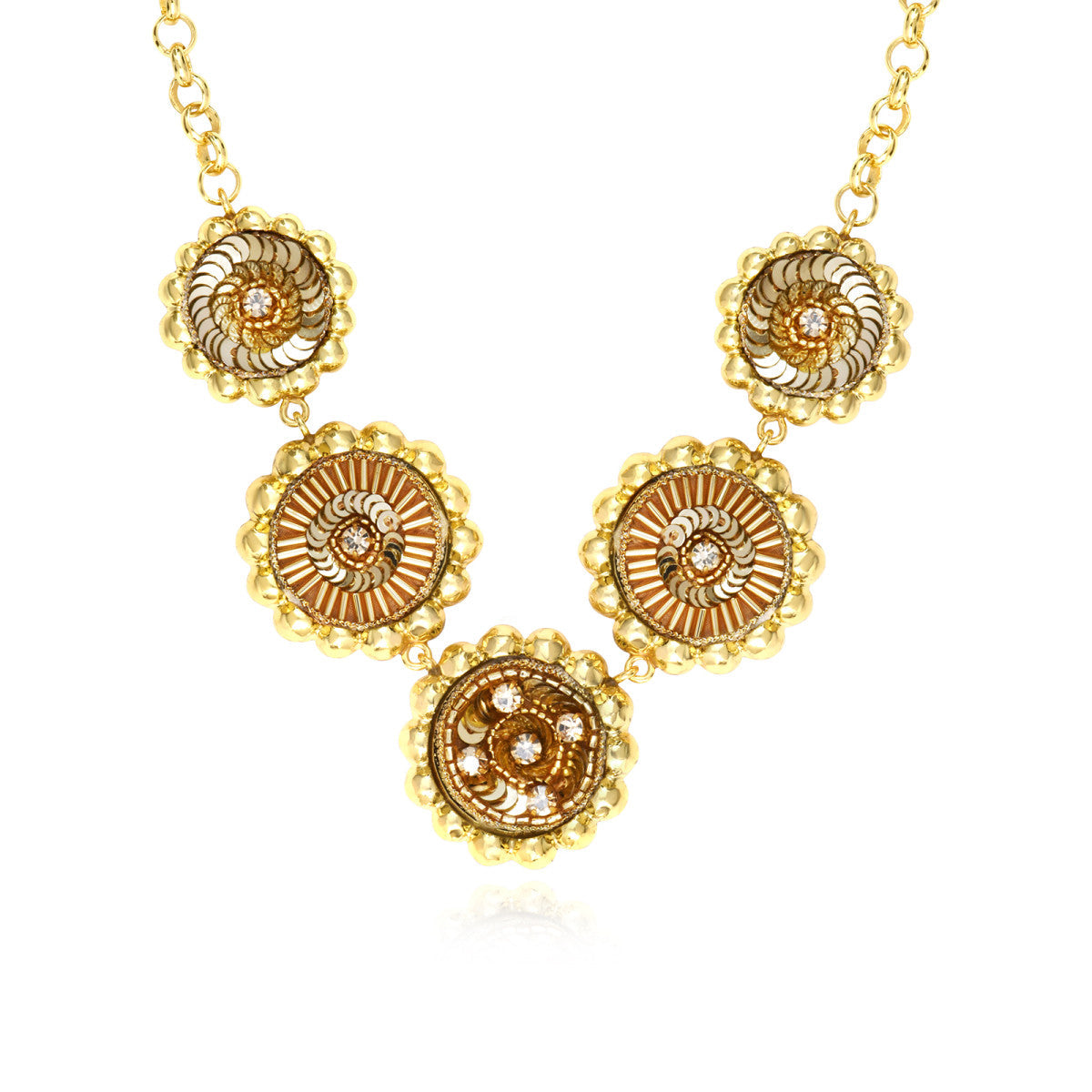Collar Angèle - Dorado