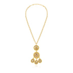Collar Largo Angèle - Dorado