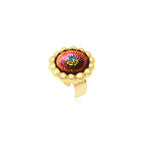 Anillo Redondo Angèle - Naranja