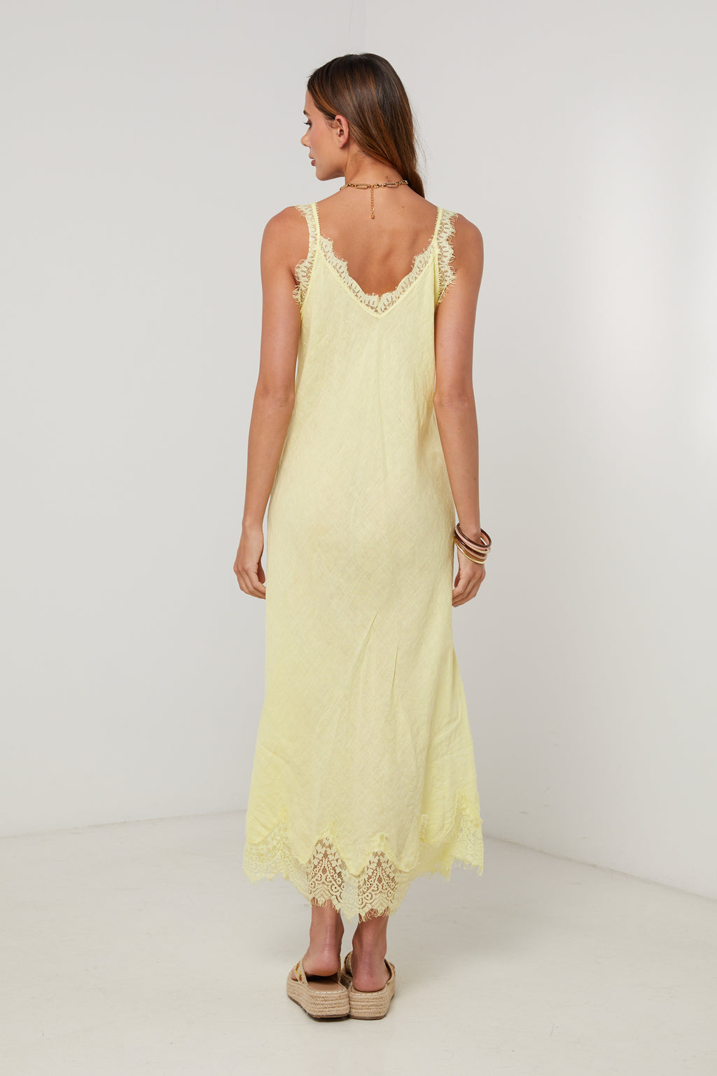 Vestido - Amarillo - Mujer