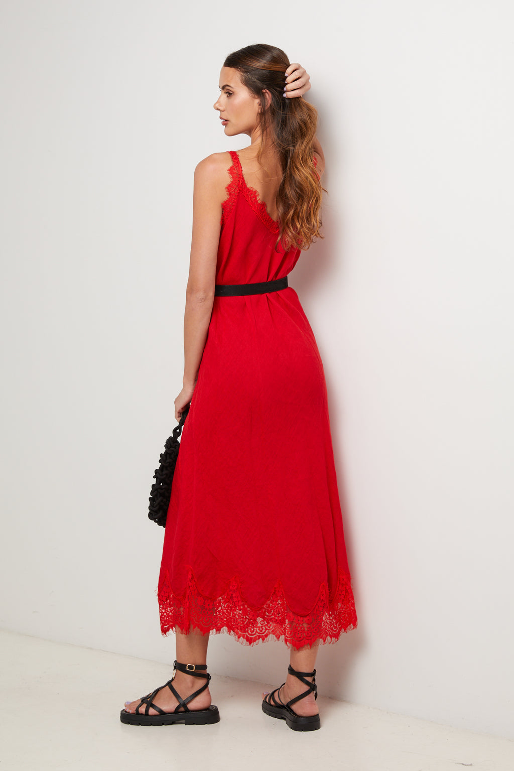 Vestido - Rojo - Mujer