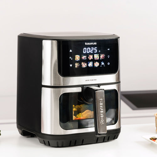 Air Fryer Air Fry 7S 360 View - Silver-Black