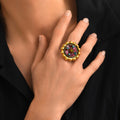 Anillo Angèle - Violeta