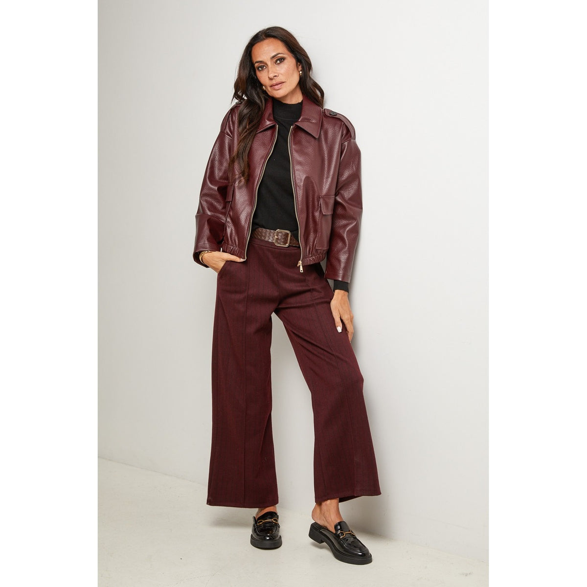 Jacket - Burgundy