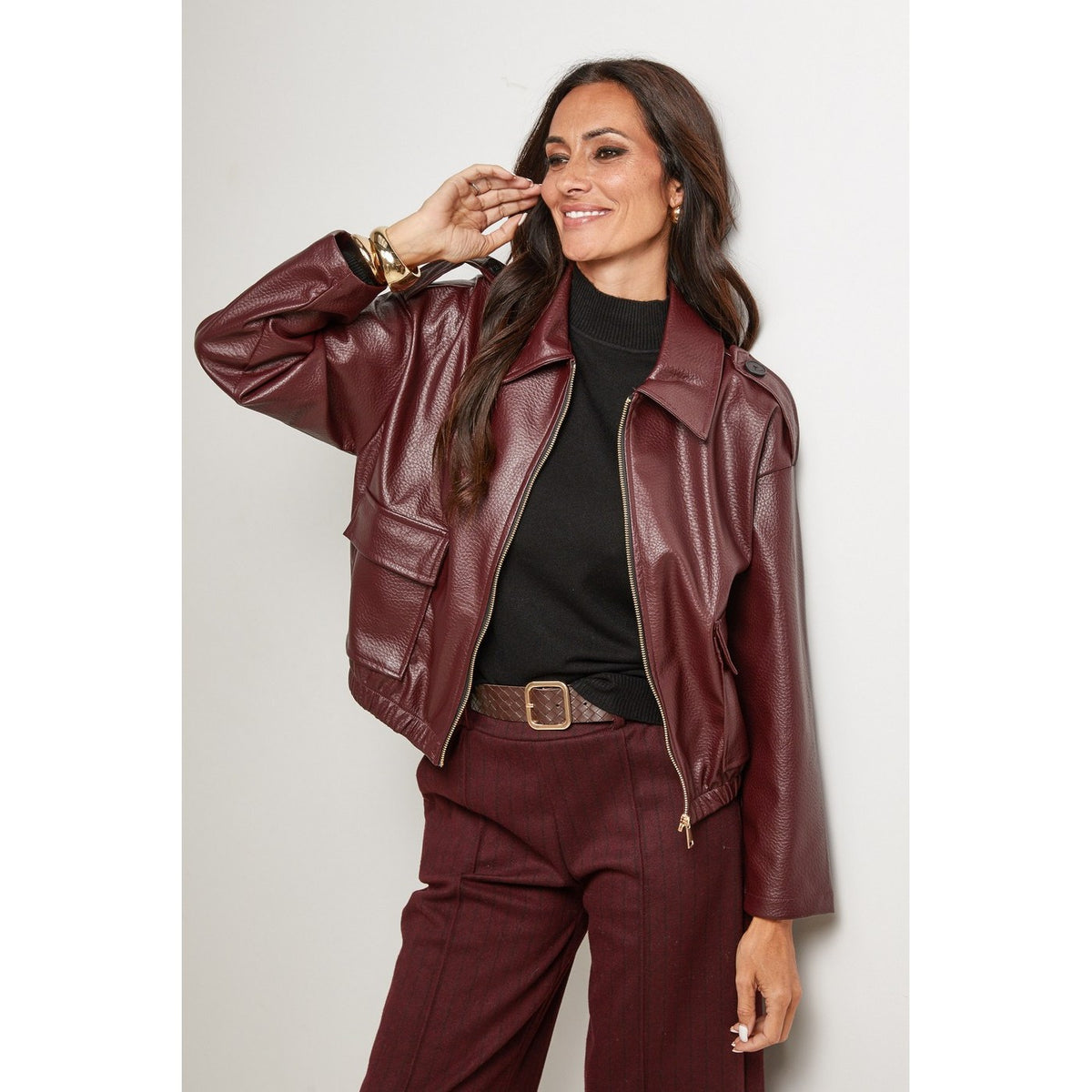 Jacket - Burgundy