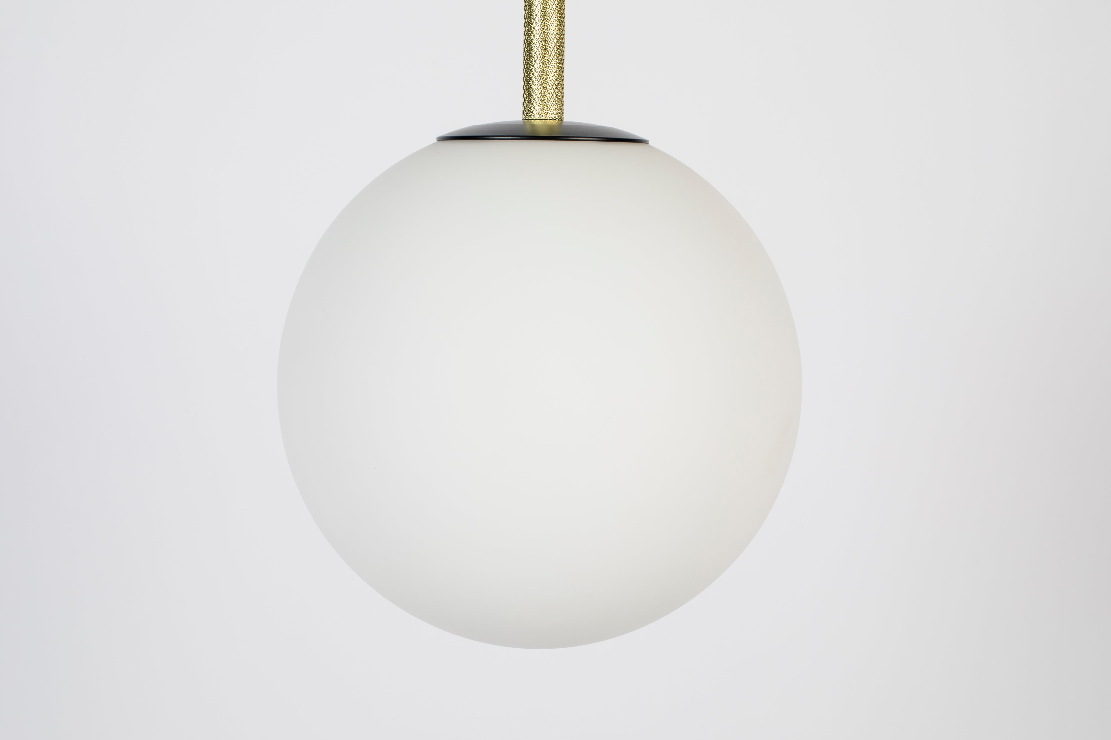 Orion 25 - Pendant light - Glass - Black