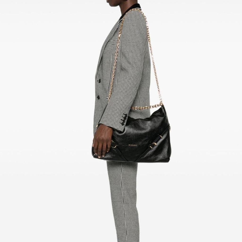 Givenchy - Medium Voyou Chain Shoulder Bag - Women - Black