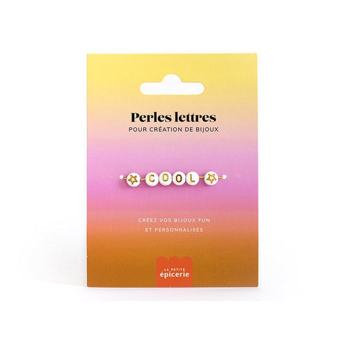 Acheter Perles lettres "Cool" pour bracelet à personnaliser - 1,99 € en ligne sur La Petite Epicerie - Loisirs créatifs
