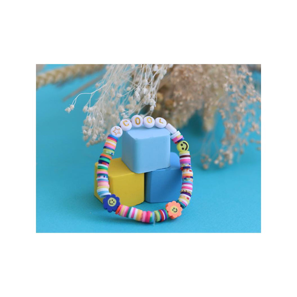 Cuentas con letras “cool” para pulsera para personalizar